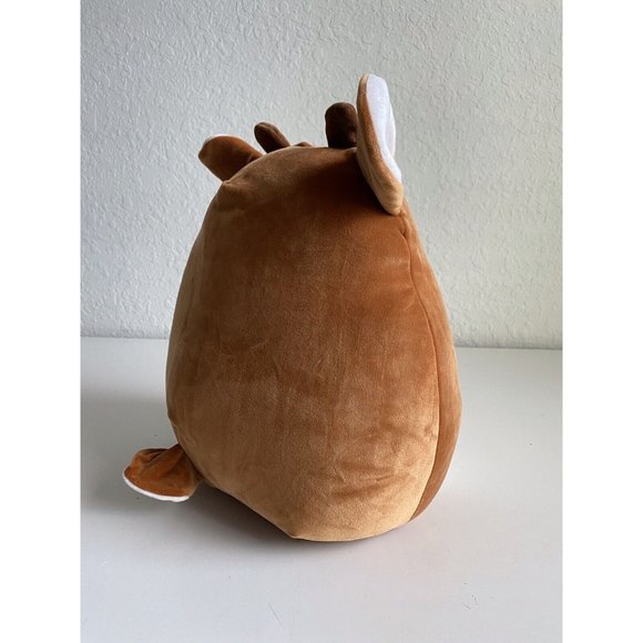 Squishmallows Rudolph The Red Nosed Reindeer 12” Christmas Plush 2021 Brown Red - Picture 6 of 8